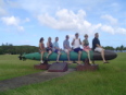 Guam team on a torpedo.JPG
